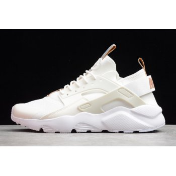 2019 Nike Air Huarache Ultra EP Suede ID Rice White Light Brown 859594-014 Shoes